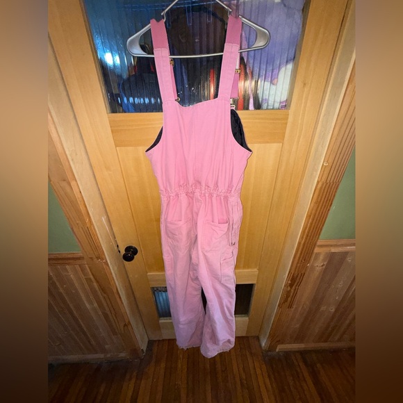 Carhartt Insulated Overalls Bibs Womens WR027 PKR Pink Rose 6x32 Double Knee - Picture 2 of 6